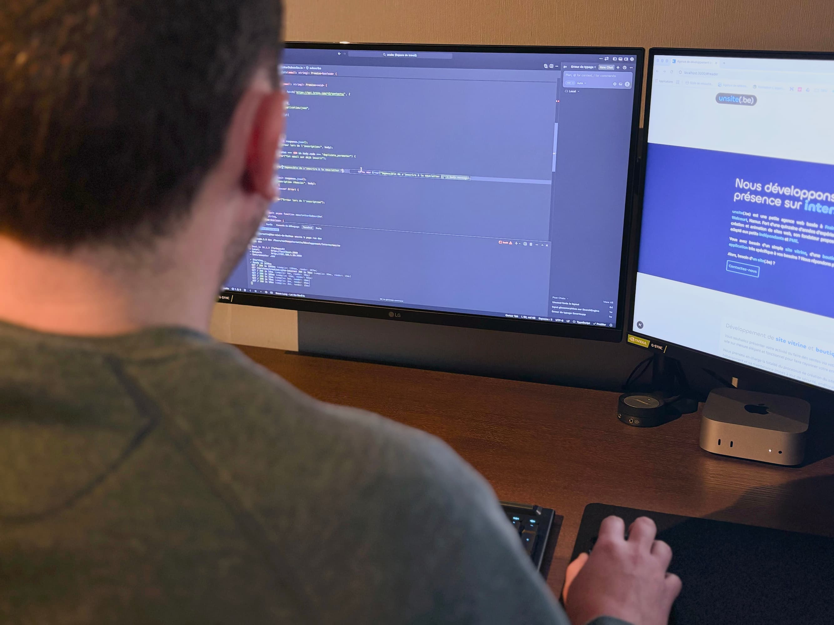 Dev desk